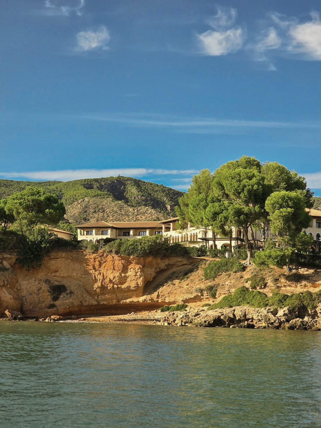 Casa del Sole above a small cove near the Monaco border